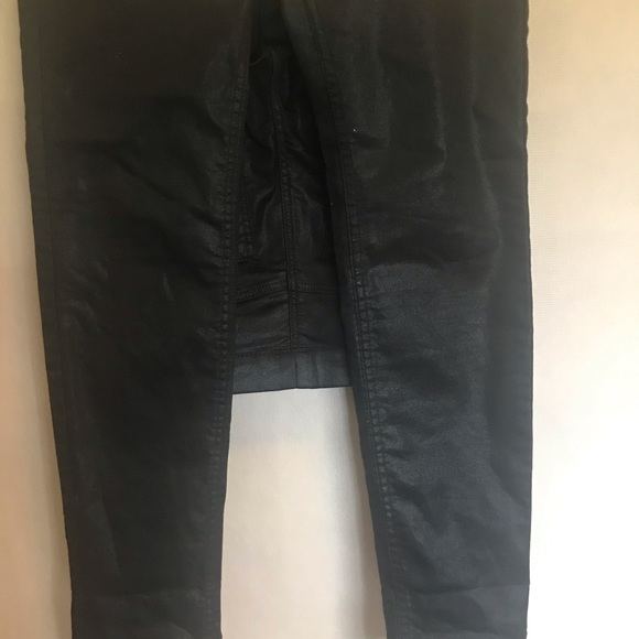 H&M Shiny leggings pull on size 6 - Picture 4 of 7